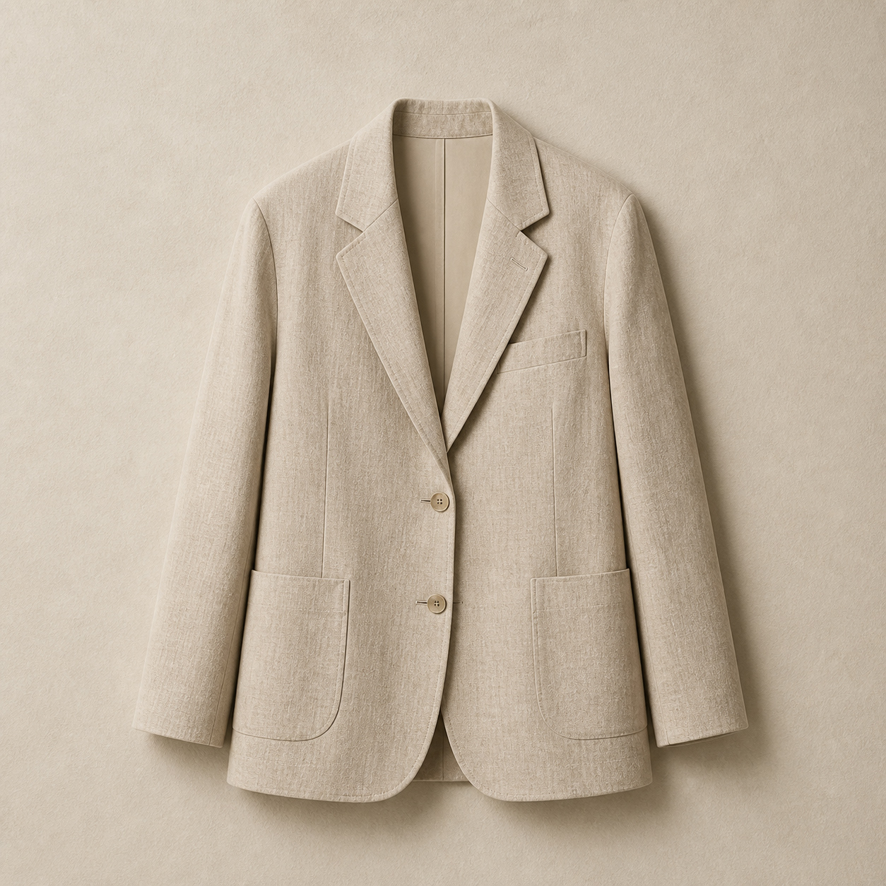 Giacca destrutturata · Beige